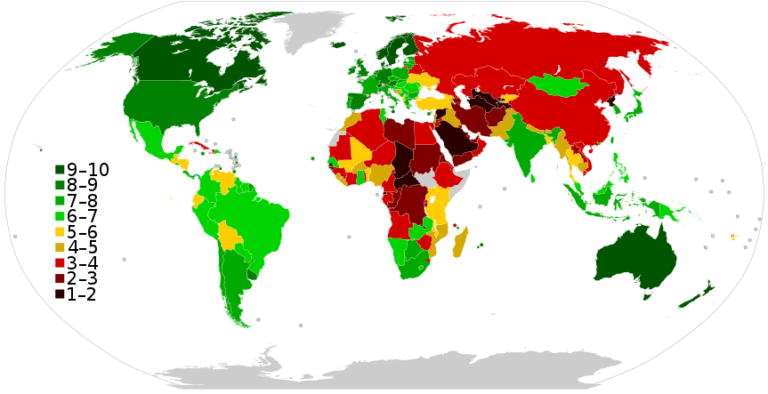 Democracy_index-2015 - HonorShame