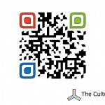 QR code w: logo