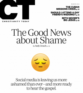 Christianity Today Good News for Shame