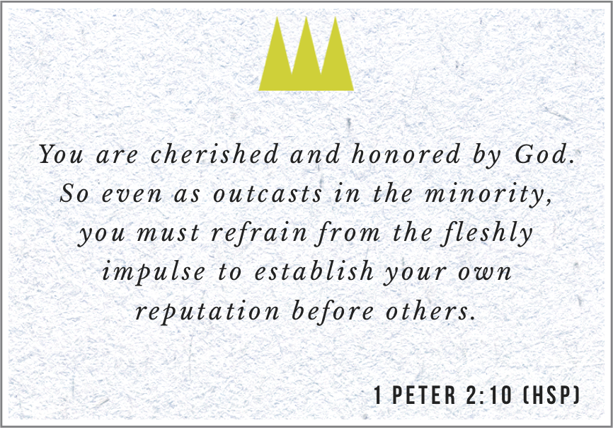1 Peter 2 10 Honor Shame
