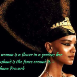 Proverb Woman flower